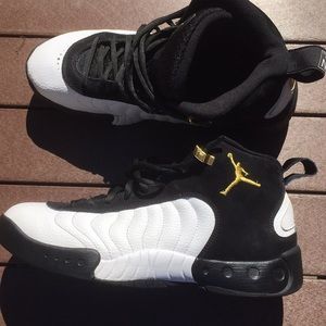 Jordan Jumpman Pro Black White Metallic Gold